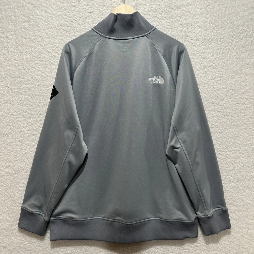 The North Face Men's Size XL Takeback Track‎ Jacket Full-Zip Gray Sweatshirt